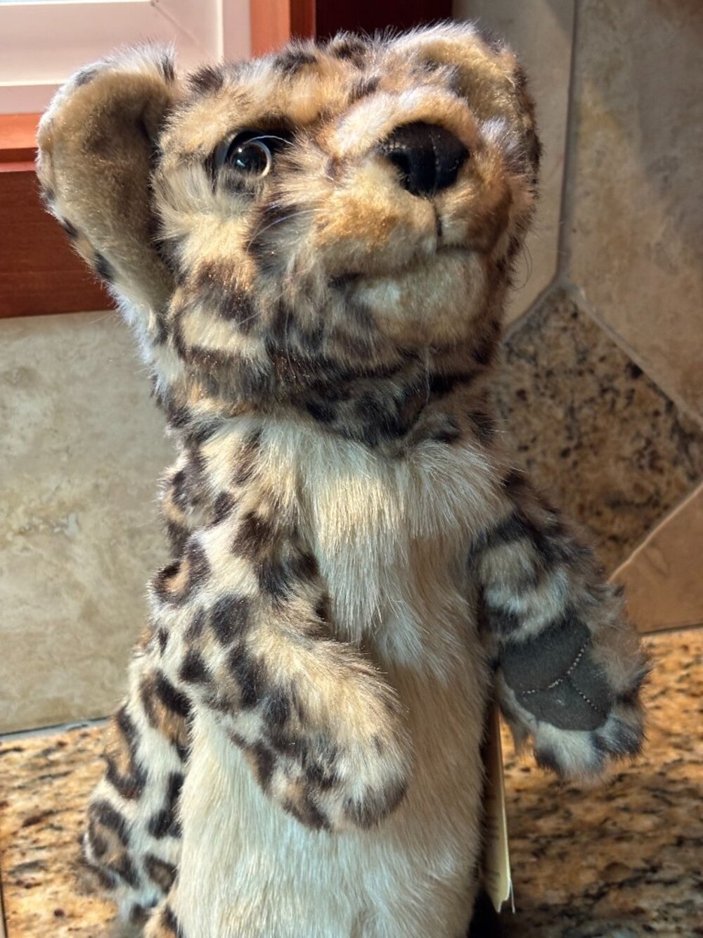 Folkmanis Leopard Cub Stage Hand Puppet NEW